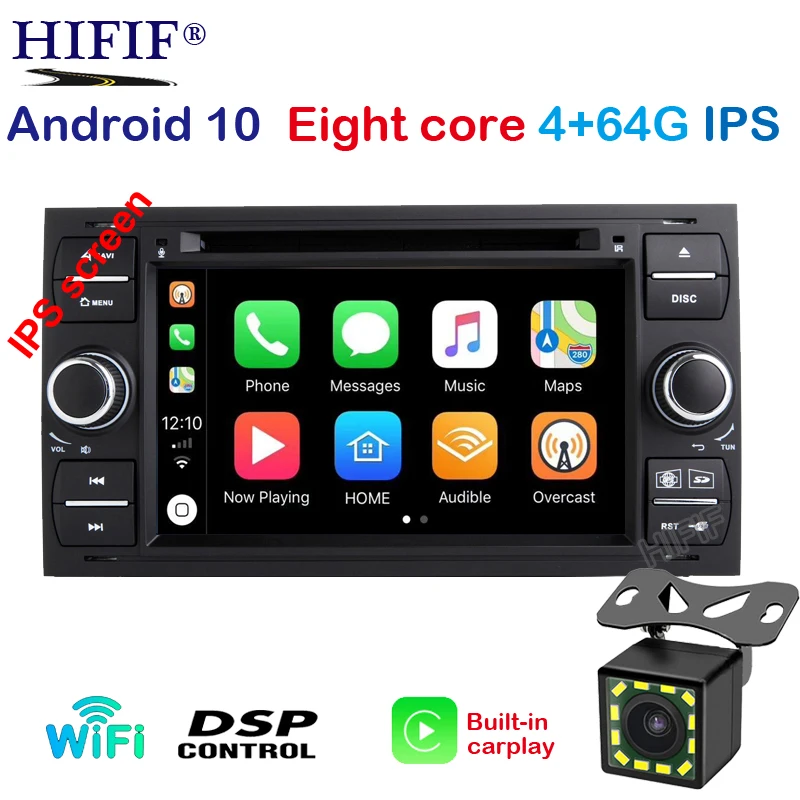 PX5 DSP 7 &quotв dash 2 din Android 10 автомобильный dvd плеер Автомобильный GPS стерео OBD2 для Ford C Max