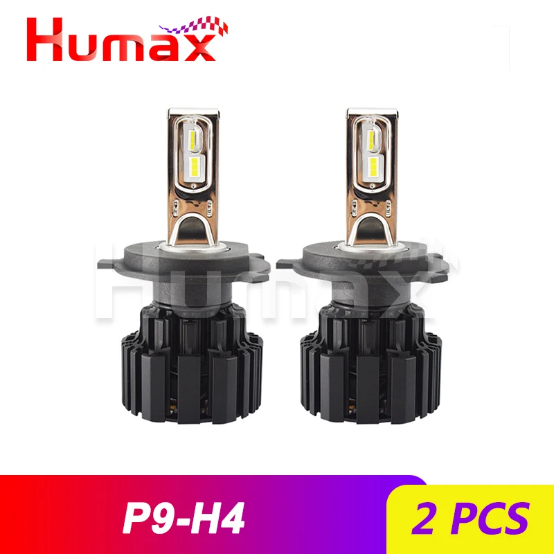 P9 2X3000 K H4 светодиодный H11 HB3 H7 HB4 P13W H8 светодиодный налобный фонарь для автомобиля, лампа дальнего и ближнего света, автомобильные лампы - Название цвета: H4