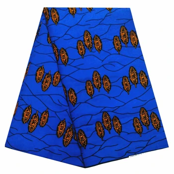 

High Quality African Original Pagne Wax Veritable African Real Guaranteed Pagne Wax Veritable Wax 6Yards For Ankara Women Dress