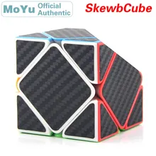 MoYu MeiLong косой магический куб, наклейка из углеродного волокна, косой Нео скоростной куб, головоломка, антистресс, развивающие игрушки для детей