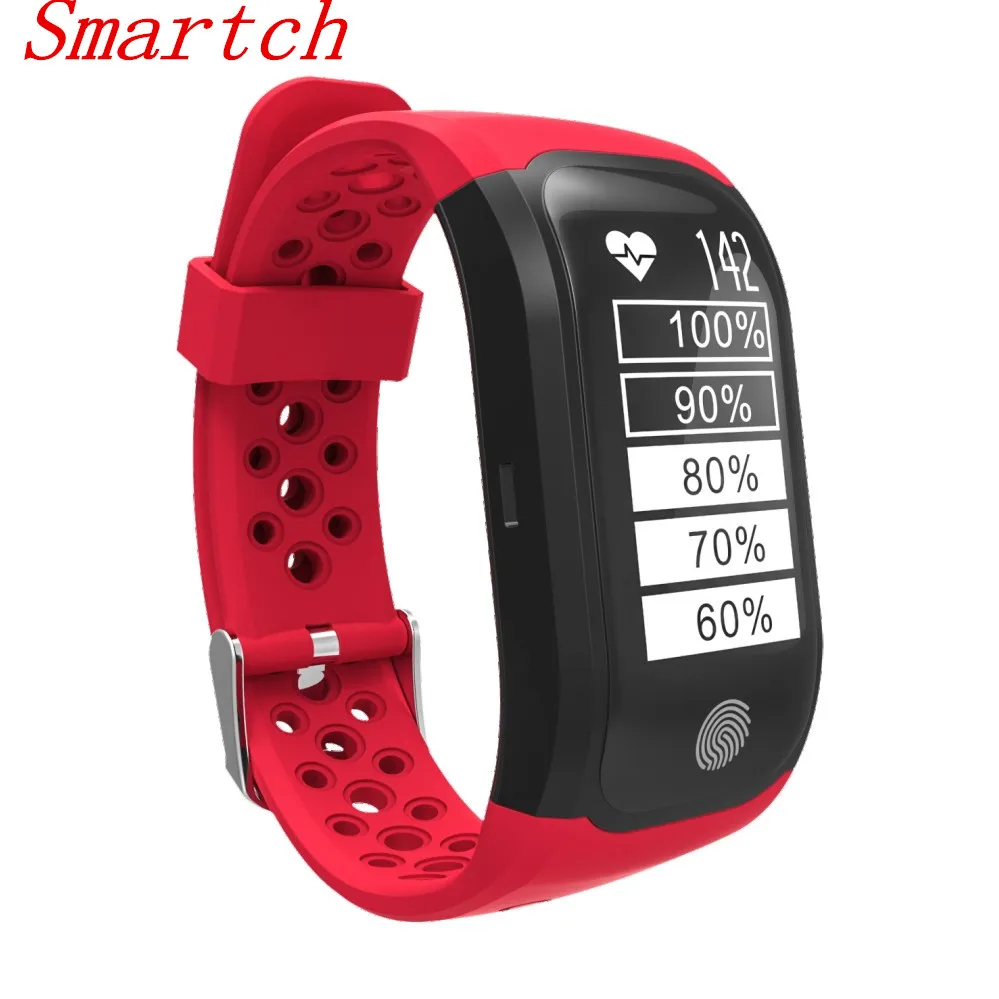 Smartch S908 gps смарт-браслет IP68 водонепроницаемый спортивный браслет несколько видов спорта пульсометр напоминание о звонках G03