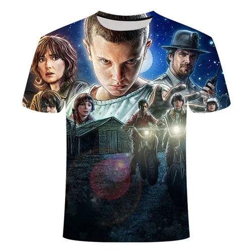 2019 Captain America T Shirt 3D Printed T-shirts Men Fitness Clothing Male Super clear Strange story 2019 Captain America T Shirt 3D Printed T-shirts Men Fitness Clothing Male Super clear Strange story