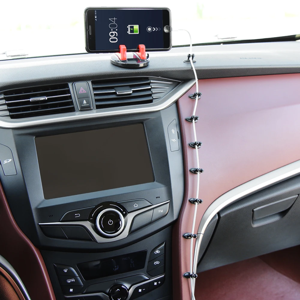 Автомобильный USB GPS провод кабель для Volkswagen VW golf mk5 mk3 polo 9n 6r 6n scirocco tiguan 2019|Клипсы и