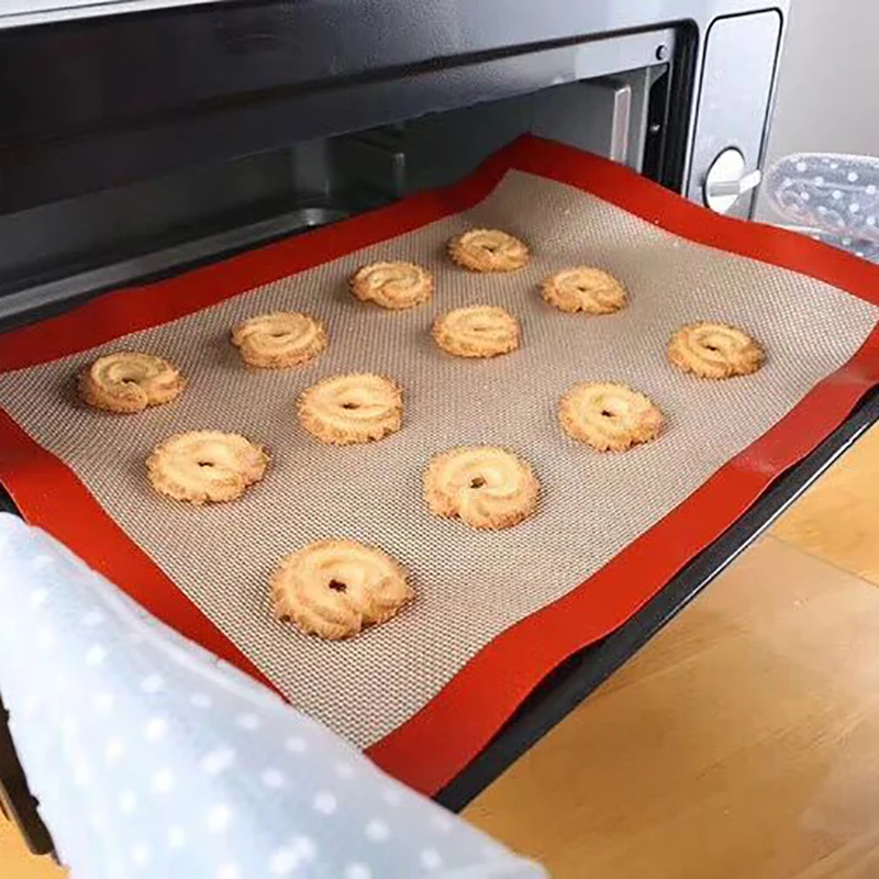 

Non-Stick Silicone Baking Mat Pad Sheet Baking pastry tools Rolling Dough Mat Large Size for Cake Cookie Macaron