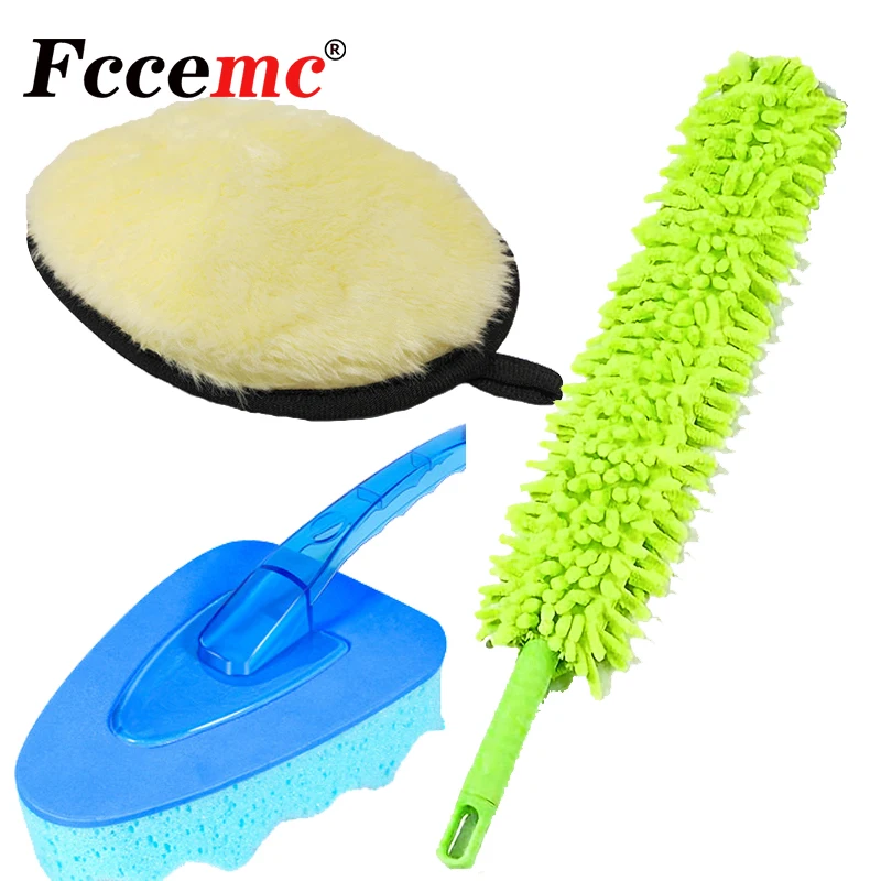 Car Cleaning Tools Auto Detailing Products Automobile Strong Water Absorption Sponge Brush Wash Accessories For | Автомобили и