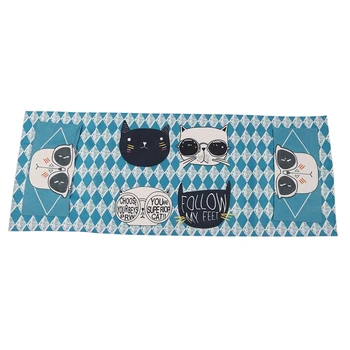 

Refrigerator Washing Machine Universal Cover Washing Machine Cover Refrigerator Organizer Cloth Drum Printing Cat Fridge Dust Co