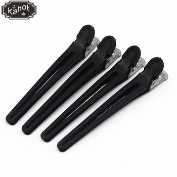 

12pcs/set black Holding Hair Styling Clip Flat Duck Mouth Hair Clips Salon Hairdressing Cutting Hairpin Styling Tool Accessories