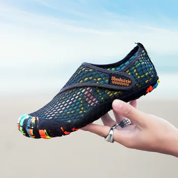 

Holiday Shoes Men Beach Summer Shoes Flat Mens Casual Shoes Breathable Male Mesh Sneakers A2246