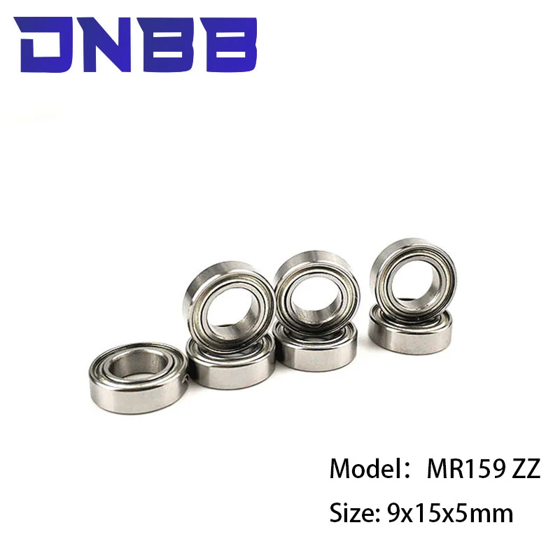 DNBB Bearings ABEC-1 MR159ZZ ABEC-3 MR159ZZ 1 9x15x5 Miniature Ball Bearing 10pcs