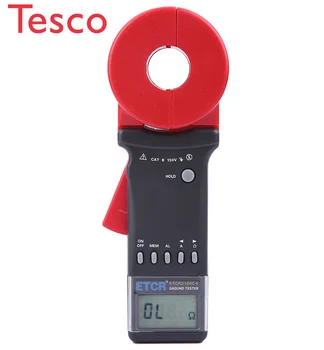 

ETCR2100C+ manufacturer digital clamp-on earth ground resistance tester meter clamp on ground resistance tester