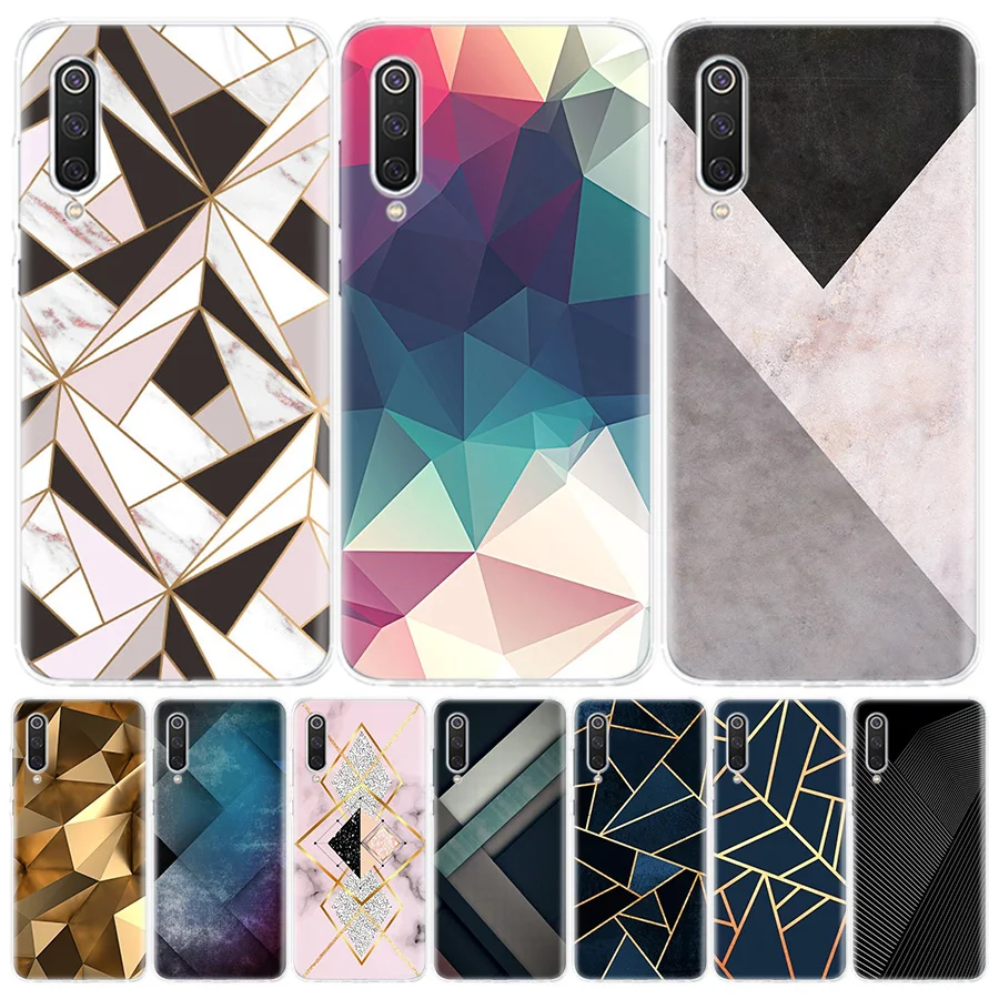 Custodia Morbida Per Telefono Con Motivo A Linea Di Forme Geometriche Per Xiaomi Redmi Note 10S 11S 11T 11E 10 11 12 Pro Plus 9S 9T 5G 9 8T 8 7 5 Cove