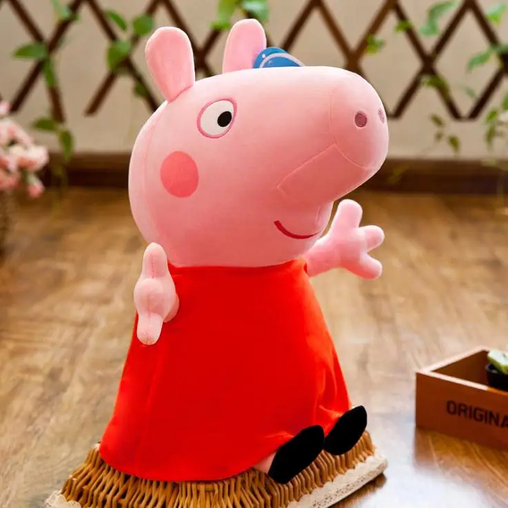 Чучела Peppa Джордж папа мама свинка Семья плюшевые куклы BBC Мультфильм Пеппа модель свинья игрушки домашняя Подушка Декор детские подарки игрушки