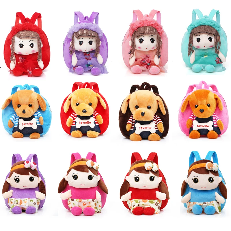 

Mini Soft Plush Cartoon Girl Stranger Things Clear Backpack Purse Toys Back To School Bag For children Girlsmochilas Mujer 2019