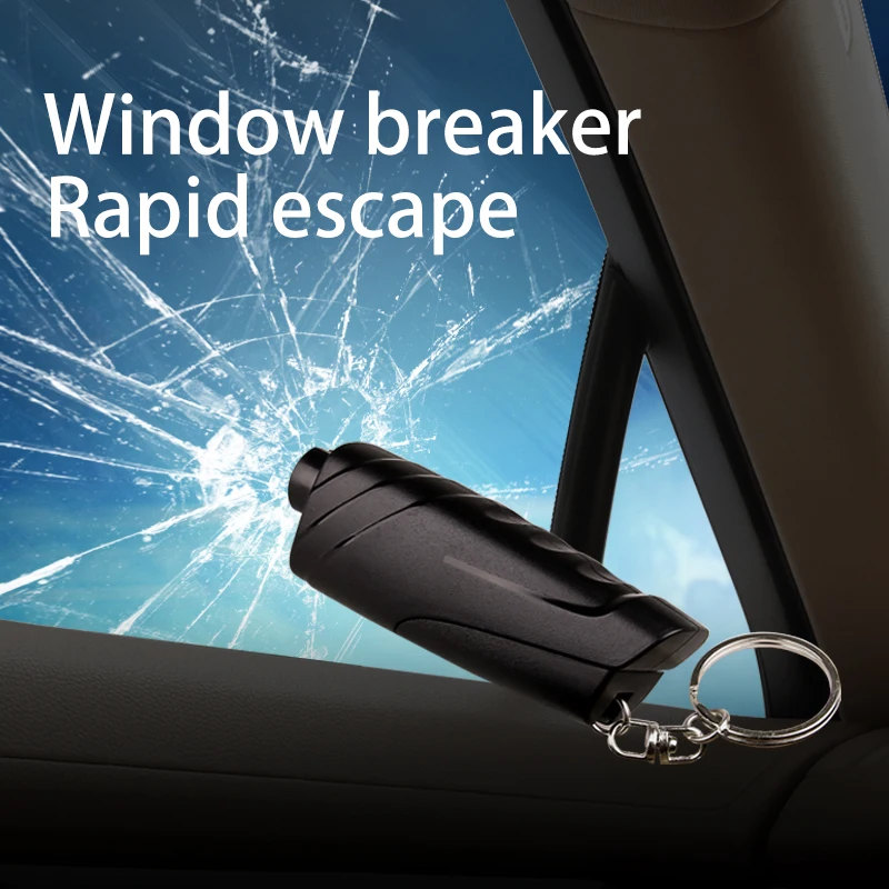 

Mini multi-function window breaker, car emergency one-second window breaking artifact, safety hammer with knife escape device