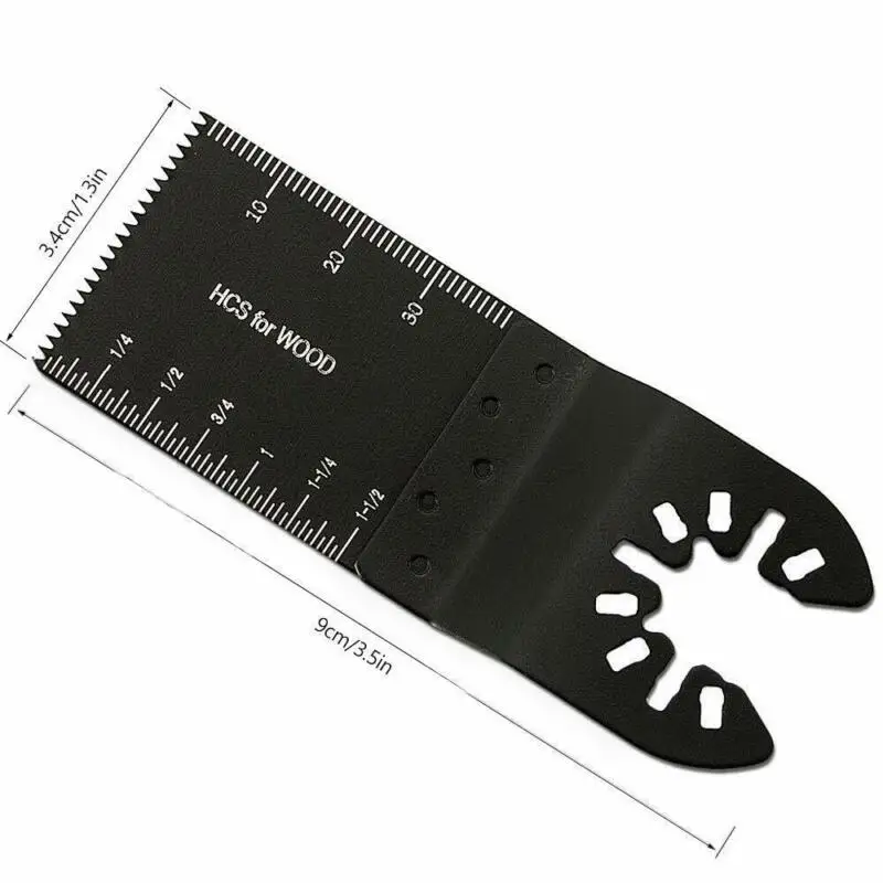 

50 Pcs 34mm Oscillating Multi Tool Saw Blades High Carbon Steel Cutter DIY Tools