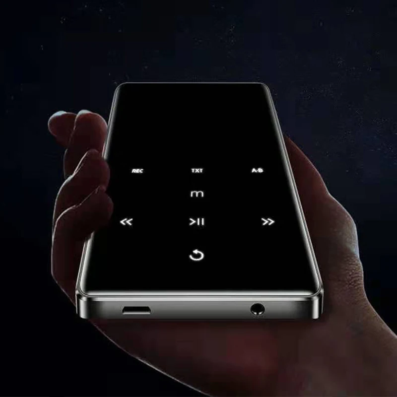8 Гб Сенсорный MP3 MP4 плеер Bluetooth музыкальный видеоплеер 2,4 дюймов экран Поддержка Запись голоса чтения электронных книг просмотра изображений