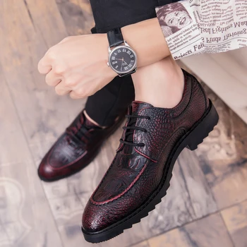 

High Quality Men loafers Dress Shoes Leather Men Shoes Fashion Men Wedding Shoes Comfortable Formal casula business Shoes