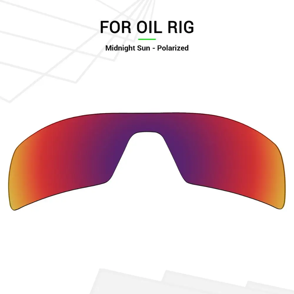 Mryok поляризованные Сменные линзы для солнцезащитных очков Оукли Oil Rig