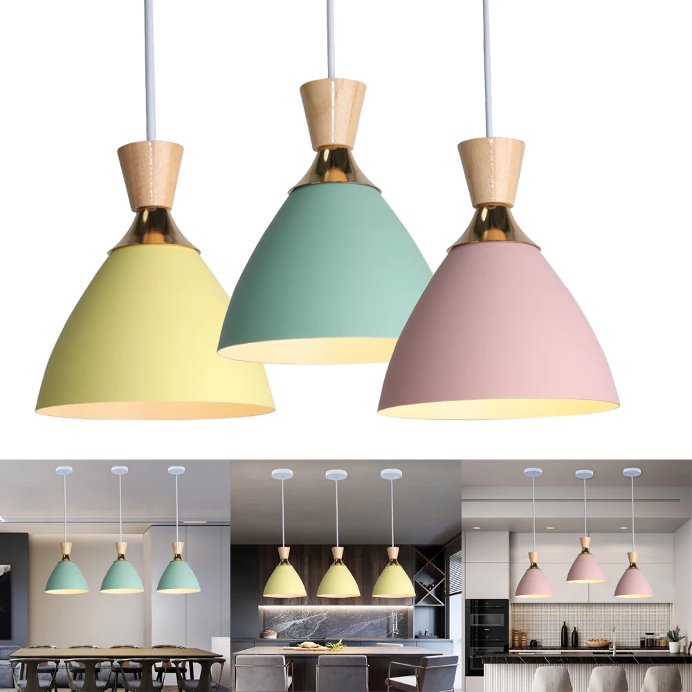 

Modern Led Hanging Light Fixture Chandelier for Kitchen Living Room Minimalist Nordic Suspension Pendant Lamp Table Home Decor