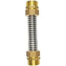 SS304 нержавеющая сталь центральный кондиционер сильфон медное соединение DN50 вентилятор катушки металлический шланг