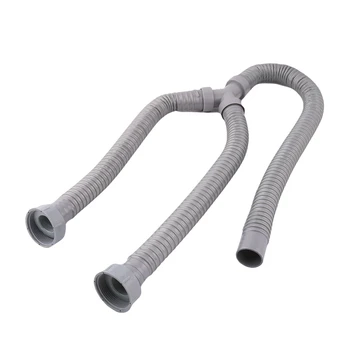 

3.3Ft Washing Machine PVC Y Shaped Drain Discharge Hose Washer Pipe Connector