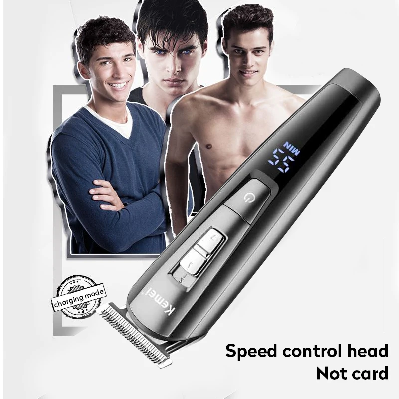 Kemei km-1628, новинка, перезаряжаемые триммеры для волос, Профессиональная Беспроводная электрическая машинка для стрижки волос, бритва, резак, Парикмахерская, стильная Бритва для бороды