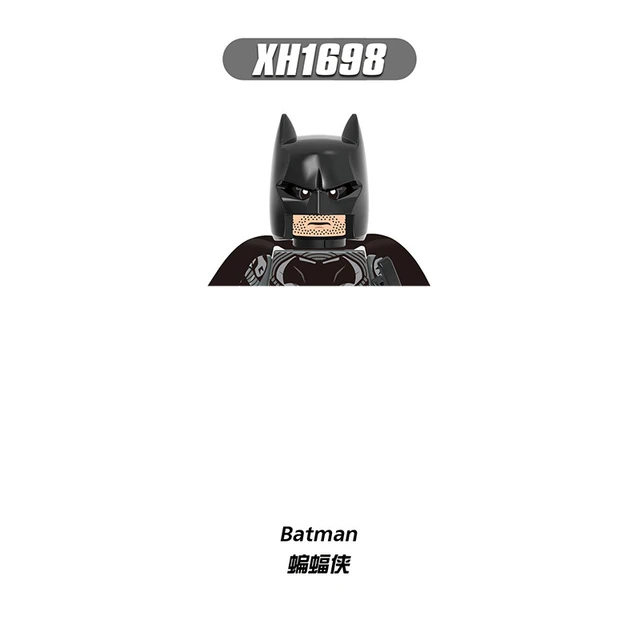 New Batman Building Blocks Movie Superhero Bricks Batman Construction Kit for Children Weapons Mini Bricks Action Figures Toys X-1698