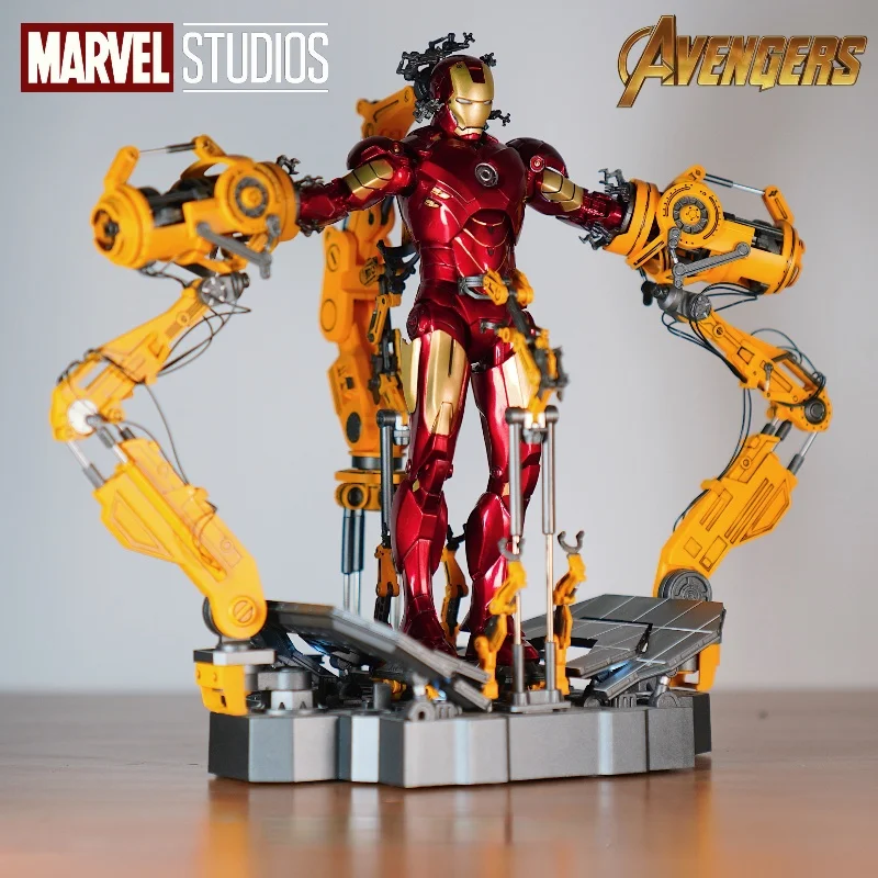 Суперподвижная рука-робот из коллекции Marvel Iron Man ZD 1/10 MK 2 3 4 5 Comicave 85 сцена фильма 1/12