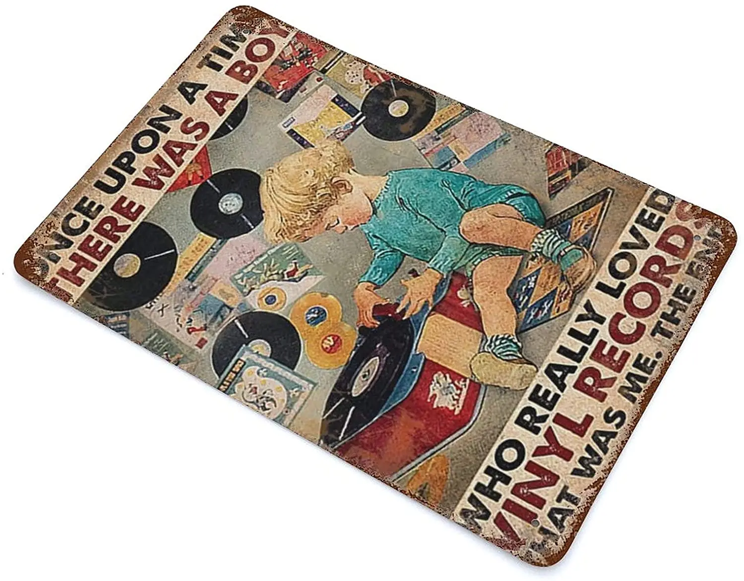 Рисунок 3 - Винтажный жестяной знак JEFCY