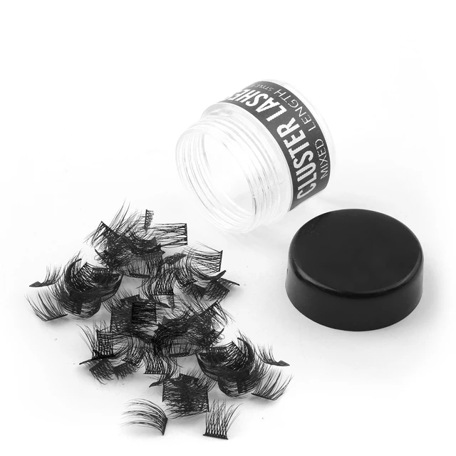 EASITENSION 40-50 Clusters Nesura Eyelash ресницы пучковые ресницы пучки ресницы ласточкин хвост F style