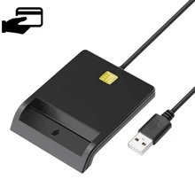 Lecteur de cartes SIM intelligent Multi USB 2.0, pour cartes bancaires IC/ID EMV SD TF MMC, graveur de cartes USB CCID ISO 7816, pour Windows 7 8 10 OS Linux