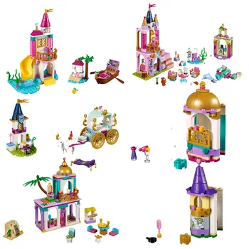 

2019 Princess Toys Aladdin's and Jasmine's Palace Adventures Compatible lepinlys 41161 Lepining Building Blocks Gift