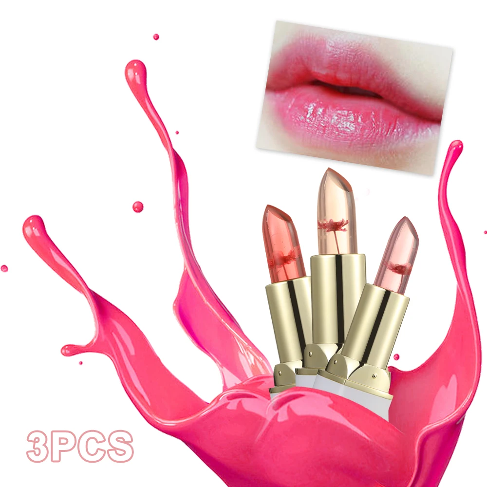 3 шт. прозрачный Увлажняющий блеск для губ|gloss lips|lip primerlong lasting |
