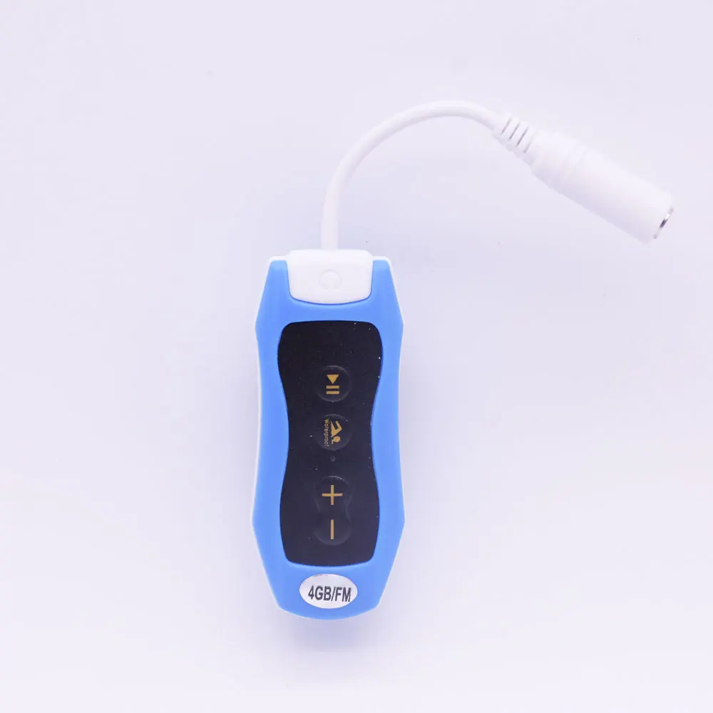  Newest FM Radio 4GB 8G IPX8 Waterproof MP3 Music Player Swimming Diving Earphone Headset Sport Ster