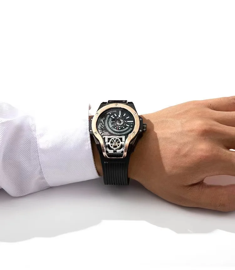 ساعت لاکچری کوارتز گلدن هاور Domineering Luxury Men's Watches 27 H541ece292f9f4785b7ac410236f8a499O