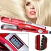 Steam Hair Straightener Ceramic Vapor Infrared Heating Flat Iron Curler Pod Hair Straightening Iron LCD Display Hair  Styler Too 1