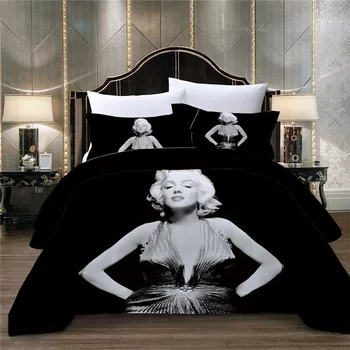 

3D Duvet Cover Set Sexy Girl Printed Queen King Bedding Sets Twin Single Double Size Bed Linens Adult Home Bed Cover Pillowcases
