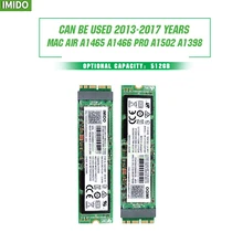 NEW 512GB SSD For Macbook Air 2013 A1465 A1466 imac PRO 2013 A1502 A1398 mini SOLID STATE DISK
