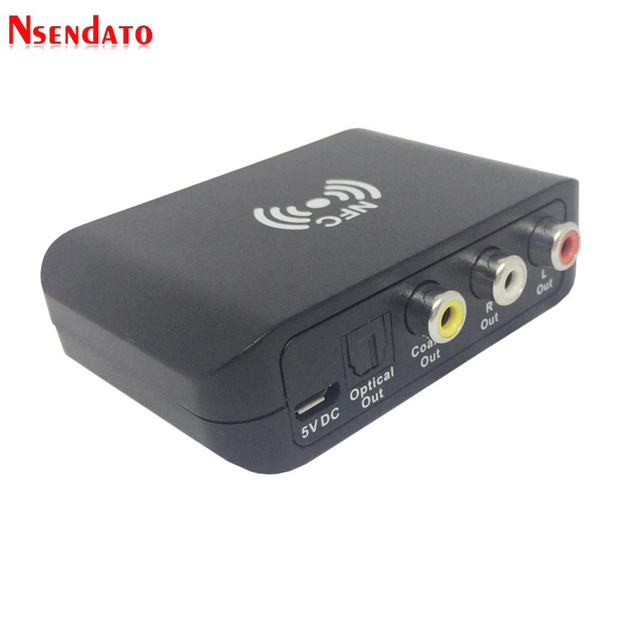 Hi-Fi Bluetooth 5,0 DAC Aptx низкая задержка NFC оптический SPDIF коаксиальный RCA цифровой аудио музыкальный приемник беспроводной адаптер для динамика