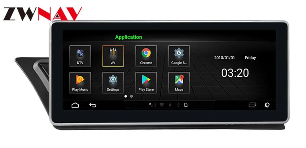 Top 10.2 inch Android 9 display for Audi A4/Audi A5 2009-2015 car GPS Navigation headunit dash Multimedia player Radio Tape Recorder 3