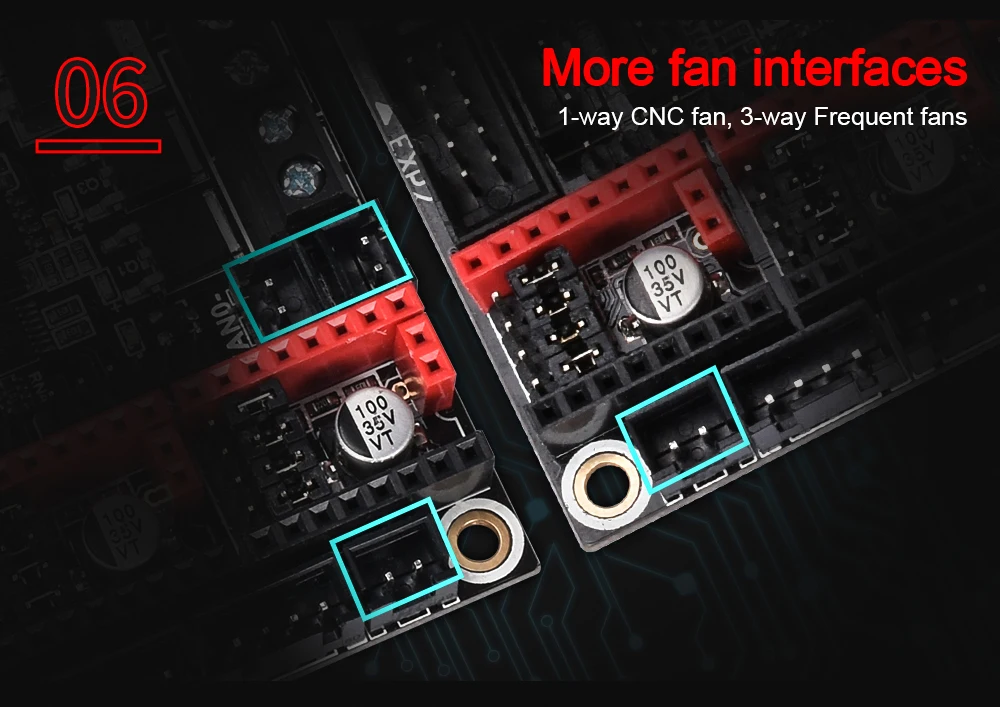 Placa de Controle Bigtreetech Turbo 32bit Peças Impressora 3d Wifi V1.3 Mks Gen l Tmc2130 Tmc2209 Tmc2208 Skr V1.4 Btt 19 Computador e Escritório