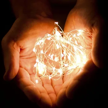 

LED String Light Waterproof Copper Wire String Holiday Outdoor Fairy Lights for Christmas Party Wedding Decoration