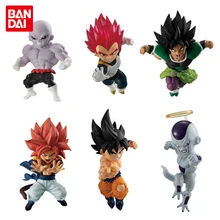 Bandai подлинный EX CASHAPON Драконий жемчуг Brolly Goku Вегета рекламная модель куклы 3 6 шт./компл.
