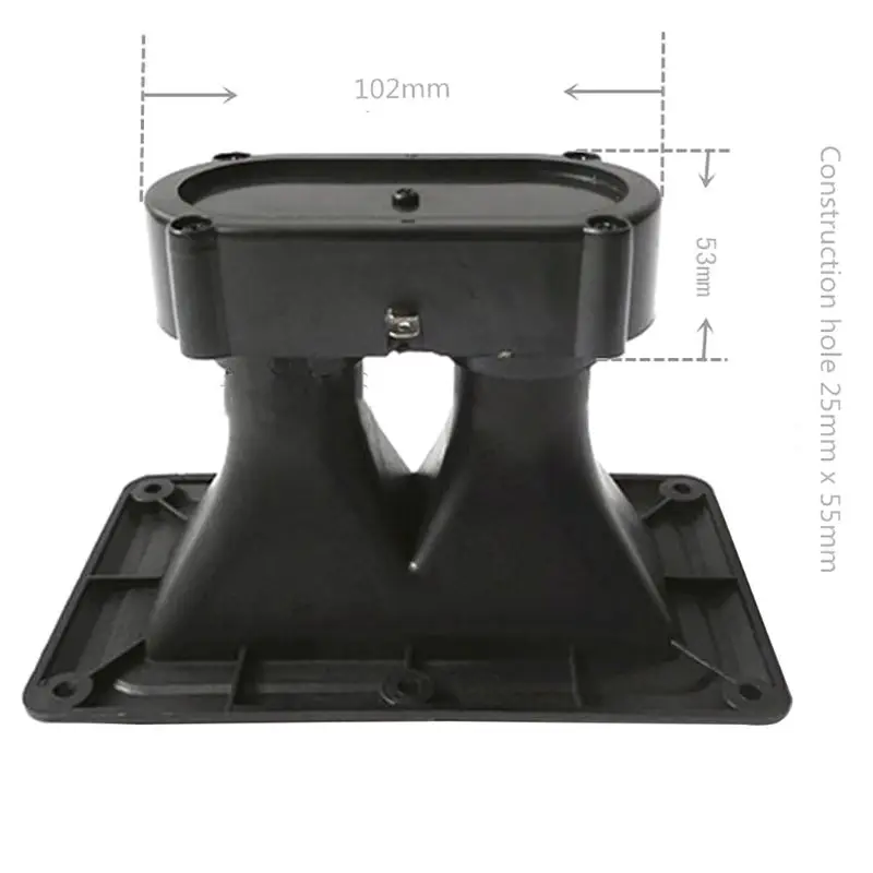 150W Dual Piezo Tweeters Horn Piezoelectric Speaker Buzzer Treble Piezo Head Driver for Home Subwoofer Stage Loudspeaker