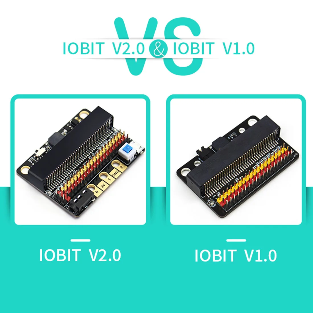 Microbit IOBIT V1.0 V2.0 макетная плата расширения Стволовые Обучающие игрушки аксессуары
