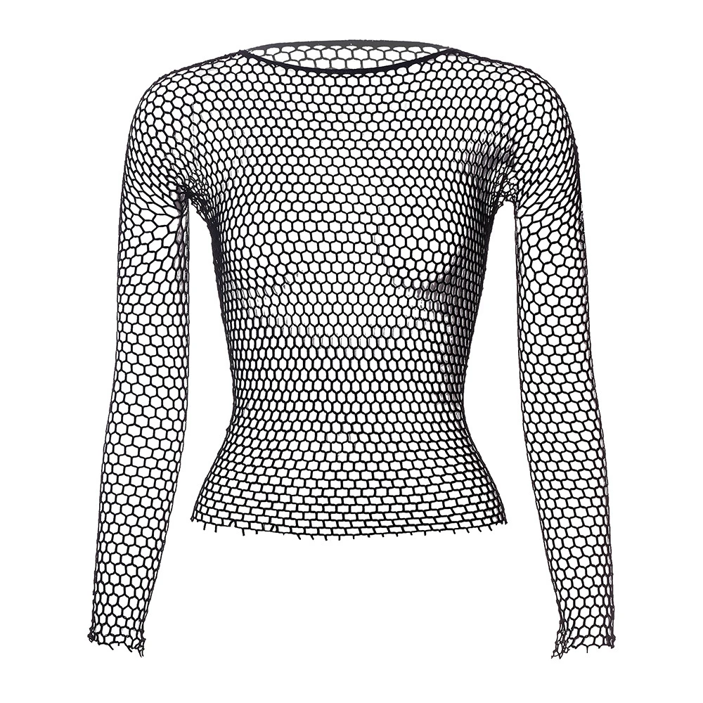 Men's Mesh Top Long Sleeve Lingerie Adult Underwear Erotic Nightwear 1Pcs for Husband Boyfriend Gifts men stretch g string panties men stretch thong underwear men patent leather briefs