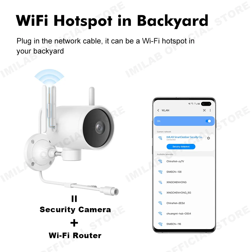 Глобальная версия Imilab Mihome безопасности Камера Mijia Ip 025 EC3 открытый обновление 2K HD