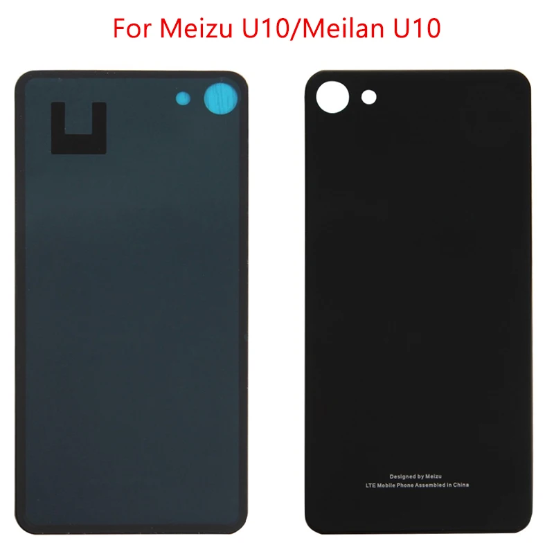 5.0&quot Housing Door Case For Meizu U10 U680H Glass Back Battery Cover Replacement With Sticker Adhesive | Мобильные телефоны и