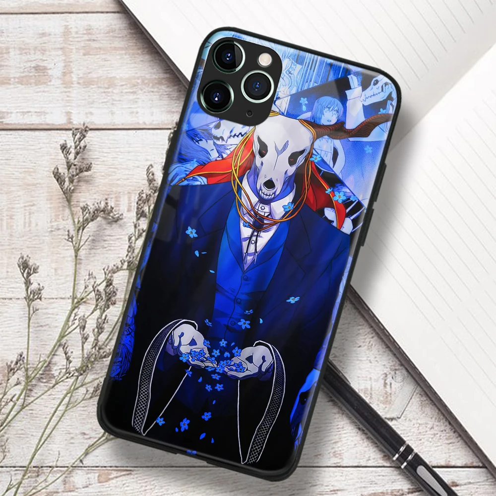 Чехол Elias Ainsworth из древнего аниме Magus Bride Мягкий стеклянный чехол ТПУ для телефона