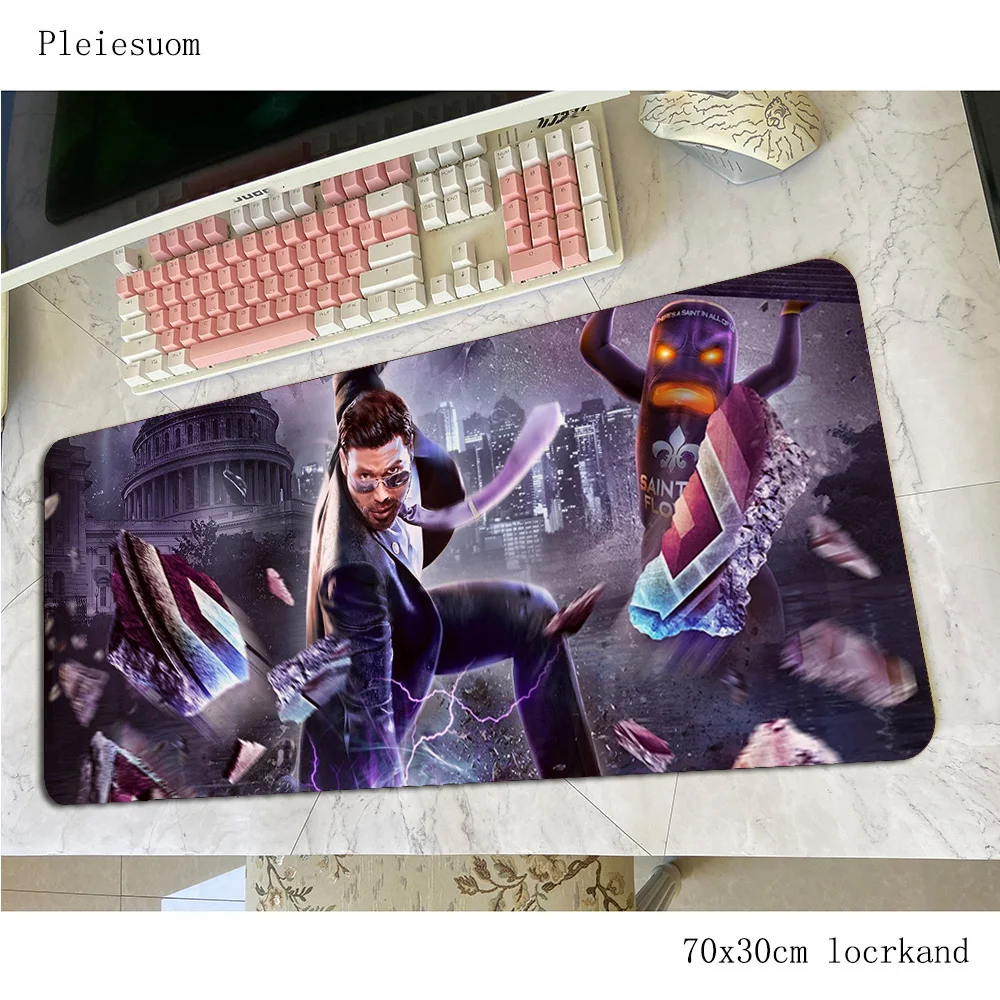 Saints Row Mats 700X300X3Mm Indie Pop Gaming Mouse Pad Tastiera Mousepad Professional Notebook Gamer Accessori Padmouse Mat